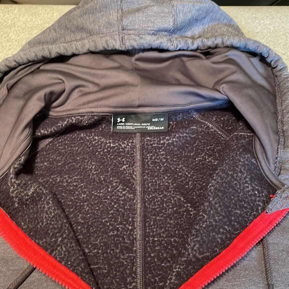 Under Armour Women’s Cold Gear Storm Full Zip Hoodie size Medium - Picture 2 of 6